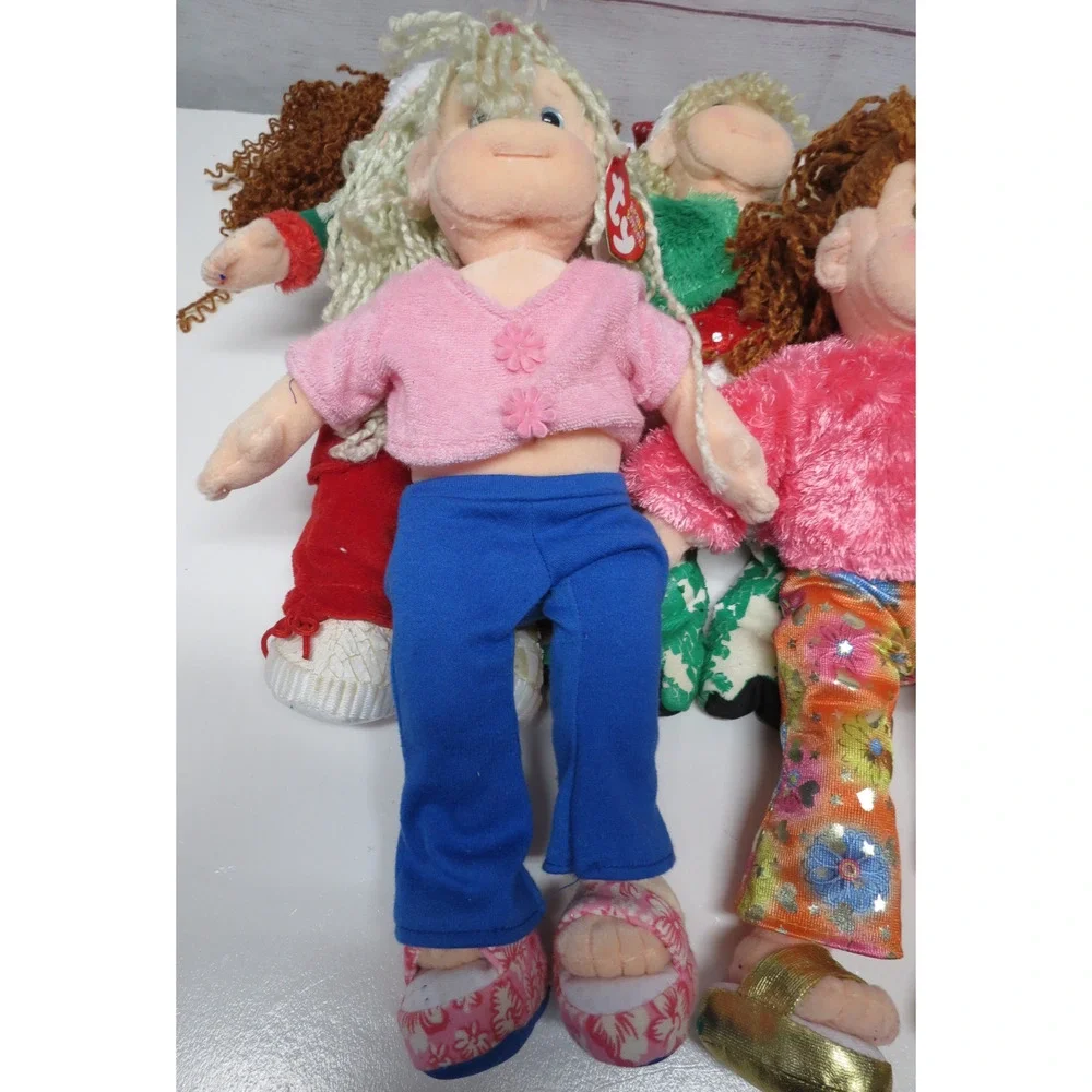 Vintage Ty Beanie Boppers Set of 7 with Tags - Some Shoes with Flaws - Picture 2 of 14